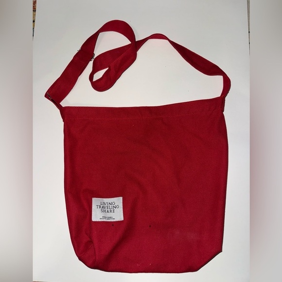 Handbags - Red boho bag